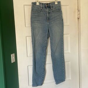 Madewell mom jean